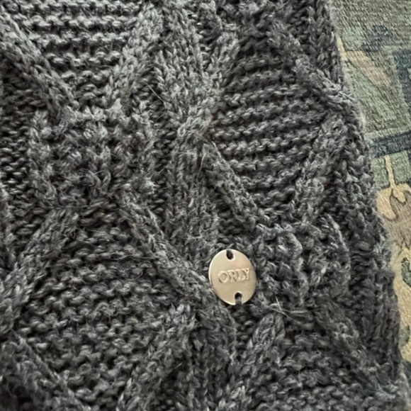 ORLY Block Color Cable Mock Turtleneck Sweater - Picture 14 of 14